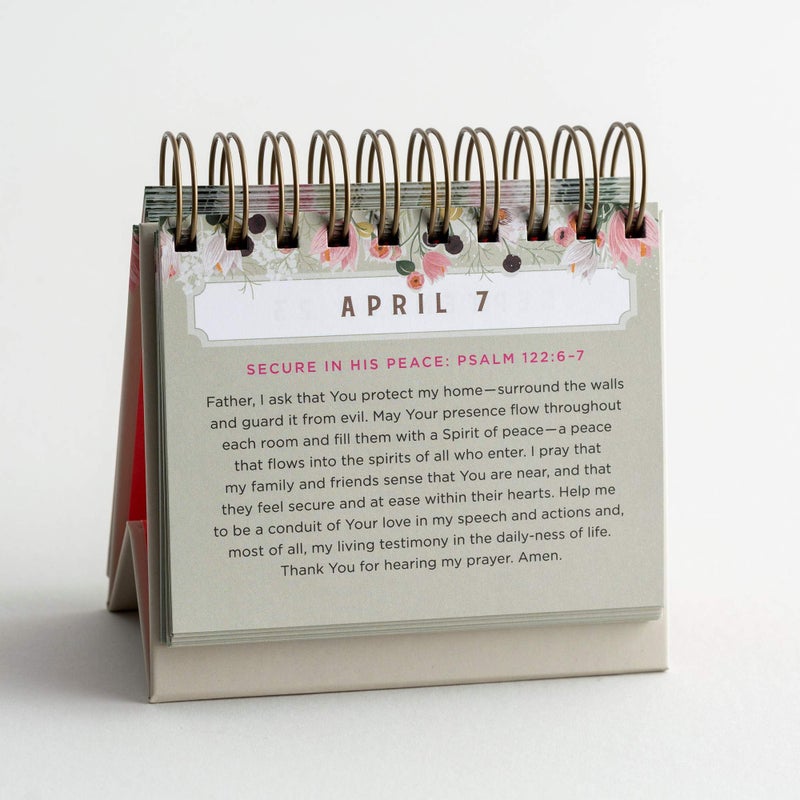 Dayspring - A Prayer a Day for Hope & Encouragement: an Inspirational Dayspring DayBrightener (Perpetual Calendar) (J0523) - Image 3